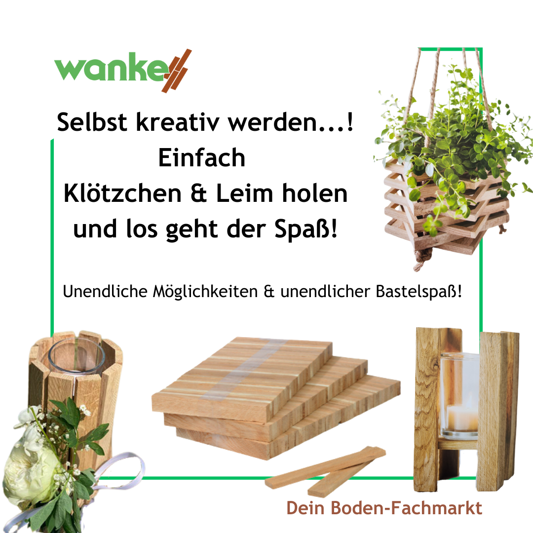 Parkett Wanke Klötzchensortiment